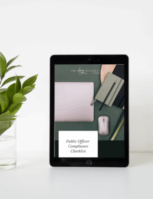 Public Officer Compliance Checklist